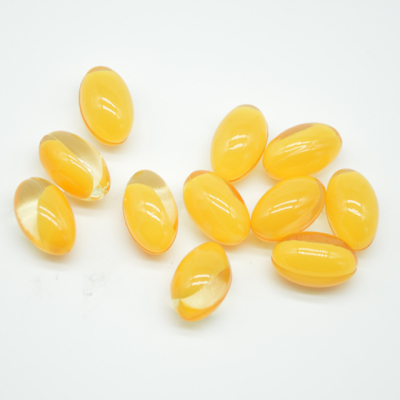 Double layered soft capsules