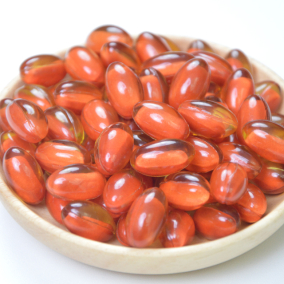 Double layered soft capsules