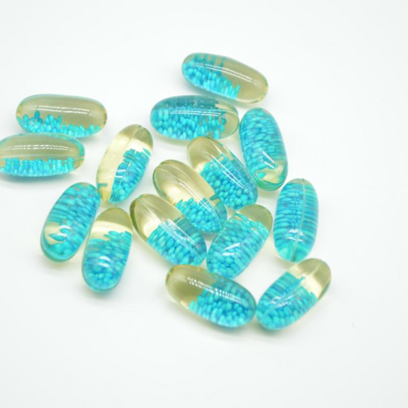 Soft Capsule Contains Granules