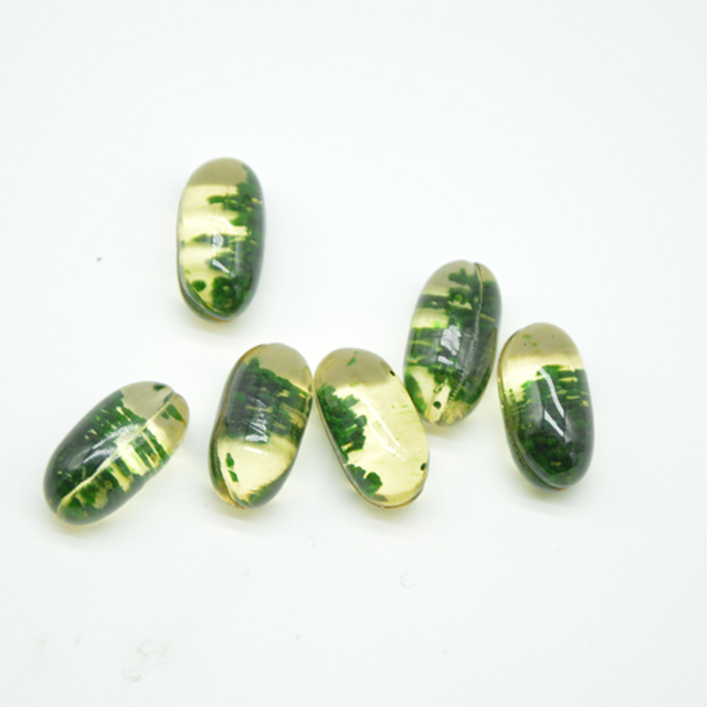 Double layered soft capsules