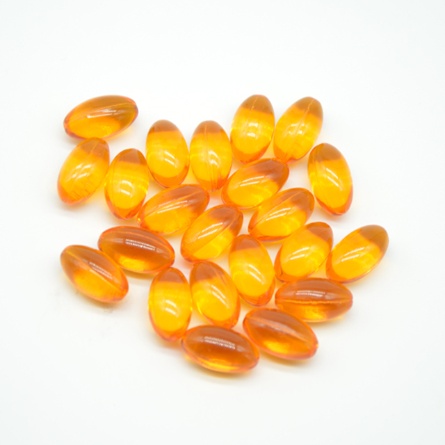 Clear softgels