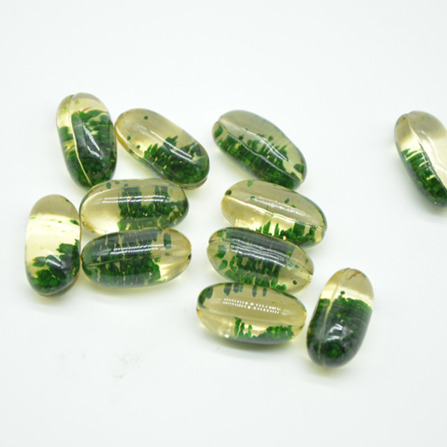 Double layered soft capsules