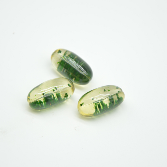 Double layered soft capsules